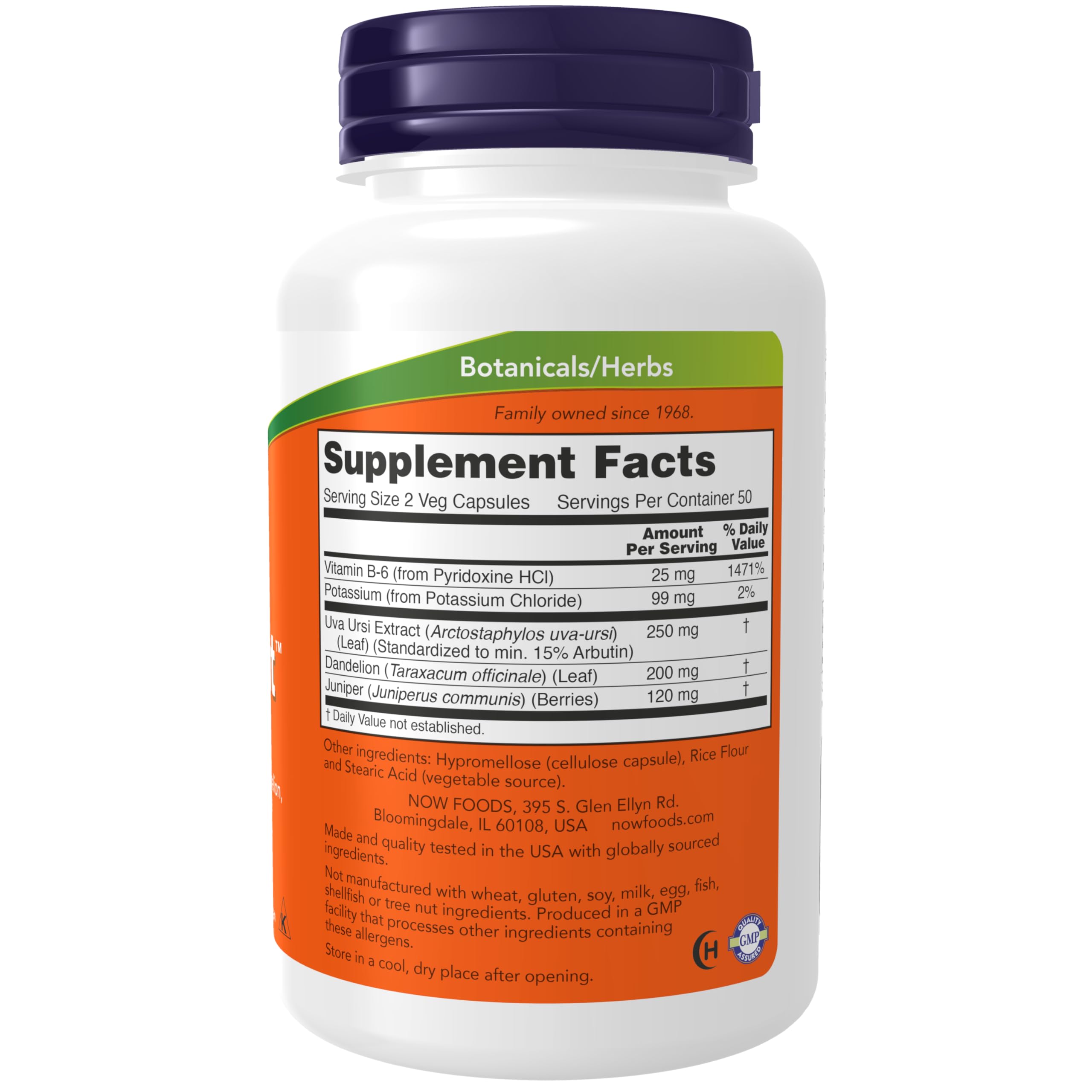 Foto 3 pulgar | Supplement Now Foods Water Out 100 Cápsulas Vegetarianas - Venta Internacional.