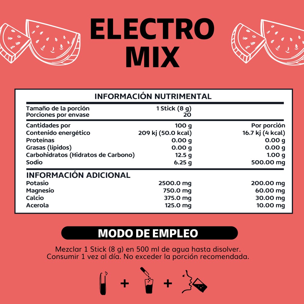 Foto 5 pulgar | Suplemento Alimenticio Beyond Vitamins Electrolitos Sin Azúcar En Polvo Sandia Efervescente 20 Sticks
