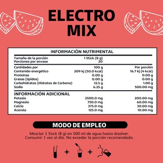 Foto 4 | Suplemento Alimenticio Beyond Vitamins Electrolitos Sin Azúcar En Polvo Sandia Efervescente 20 Sticks