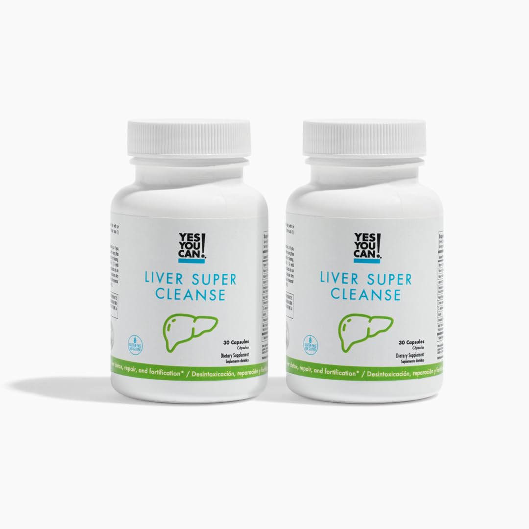 Foto 2 pulgar | ¡complementa Yes You Can! Liver Super Cleanse, Paquete De 2 - Venta Internacional.