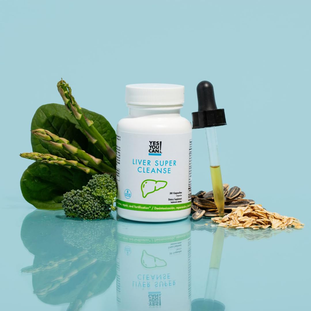 Foto 3 pulgar | ¡complementa Yes You Can! Liver Super Cleanse, Paquete De 2 - Venta Internacional.