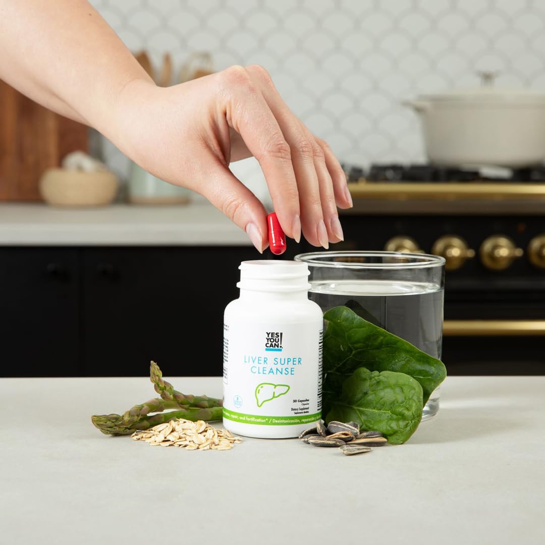 Foto 4 pulgar | ¡complementa Yes You Can! Liver Super Cleanse, Paquete De 2 - Venta Internacional.