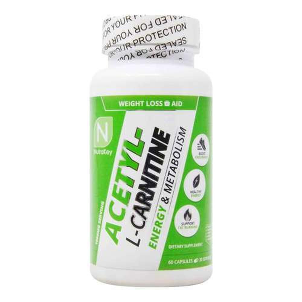 Vitamina Nutrakey Acetil L Carnitina 60 Cápsulas