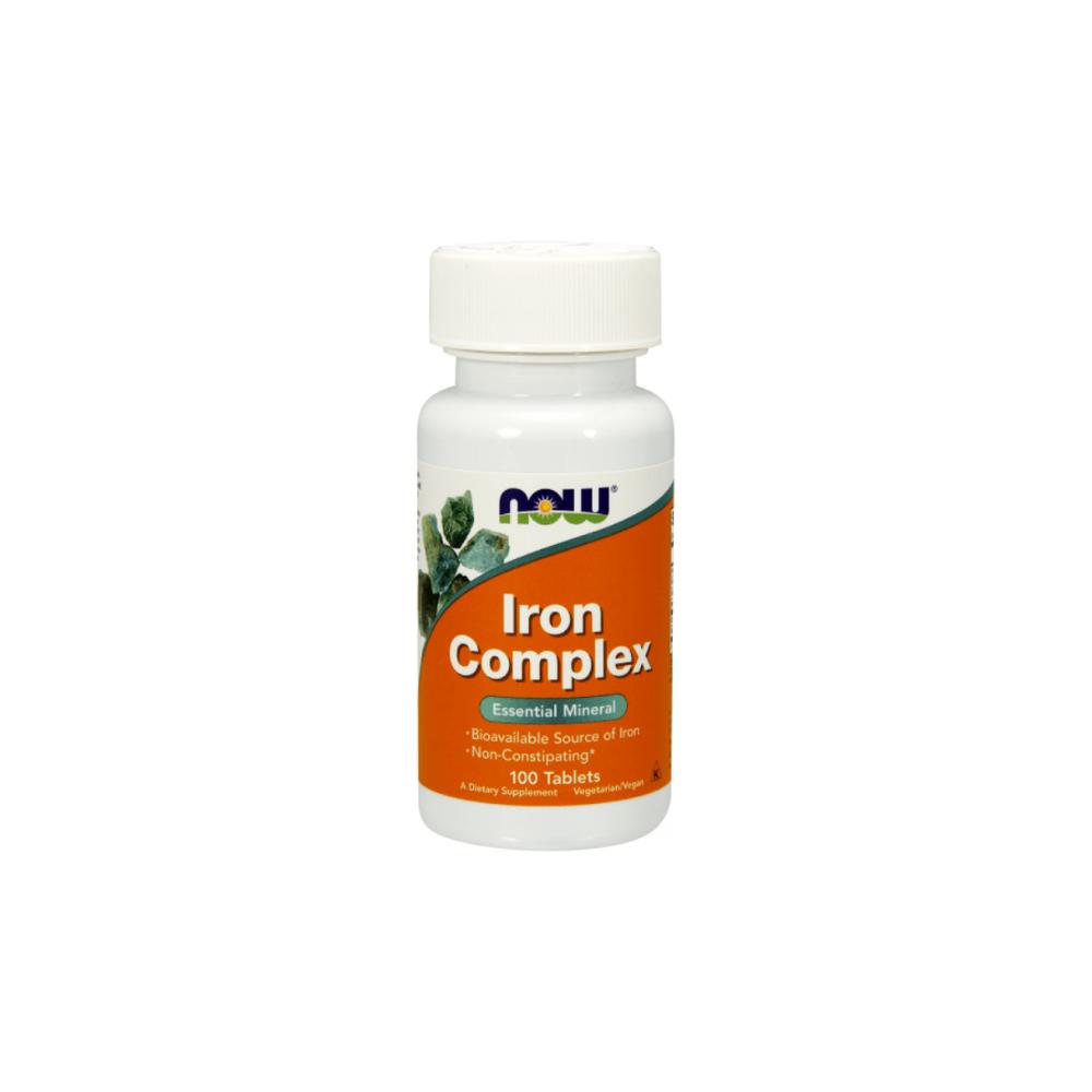 Foto 1 | Suplemento Hierro Now Iron Complex 100 Tabletas