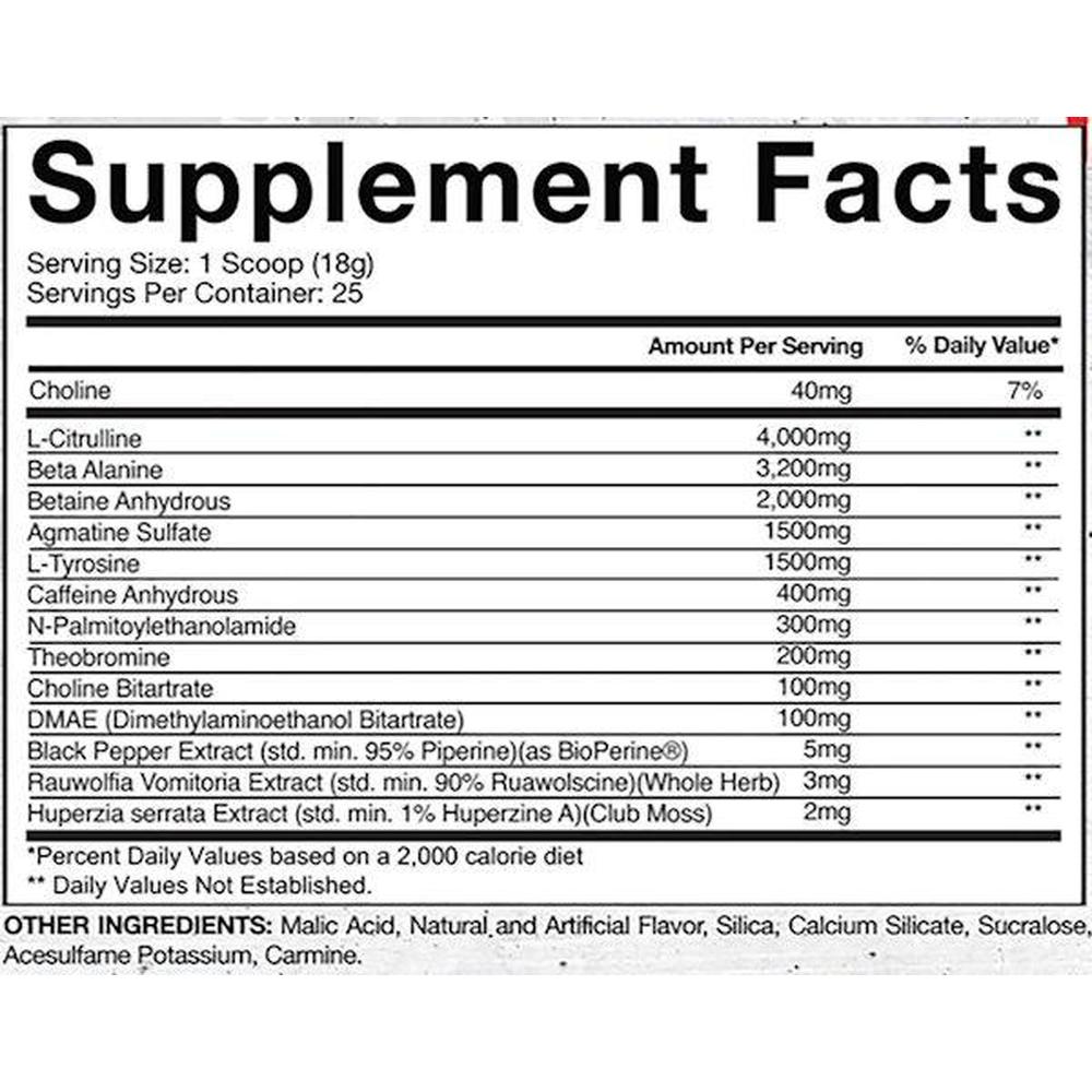 Foto 3 pulgar | Óxido Nítrico Gaspari Nutrition Superpump Aggression 450 G