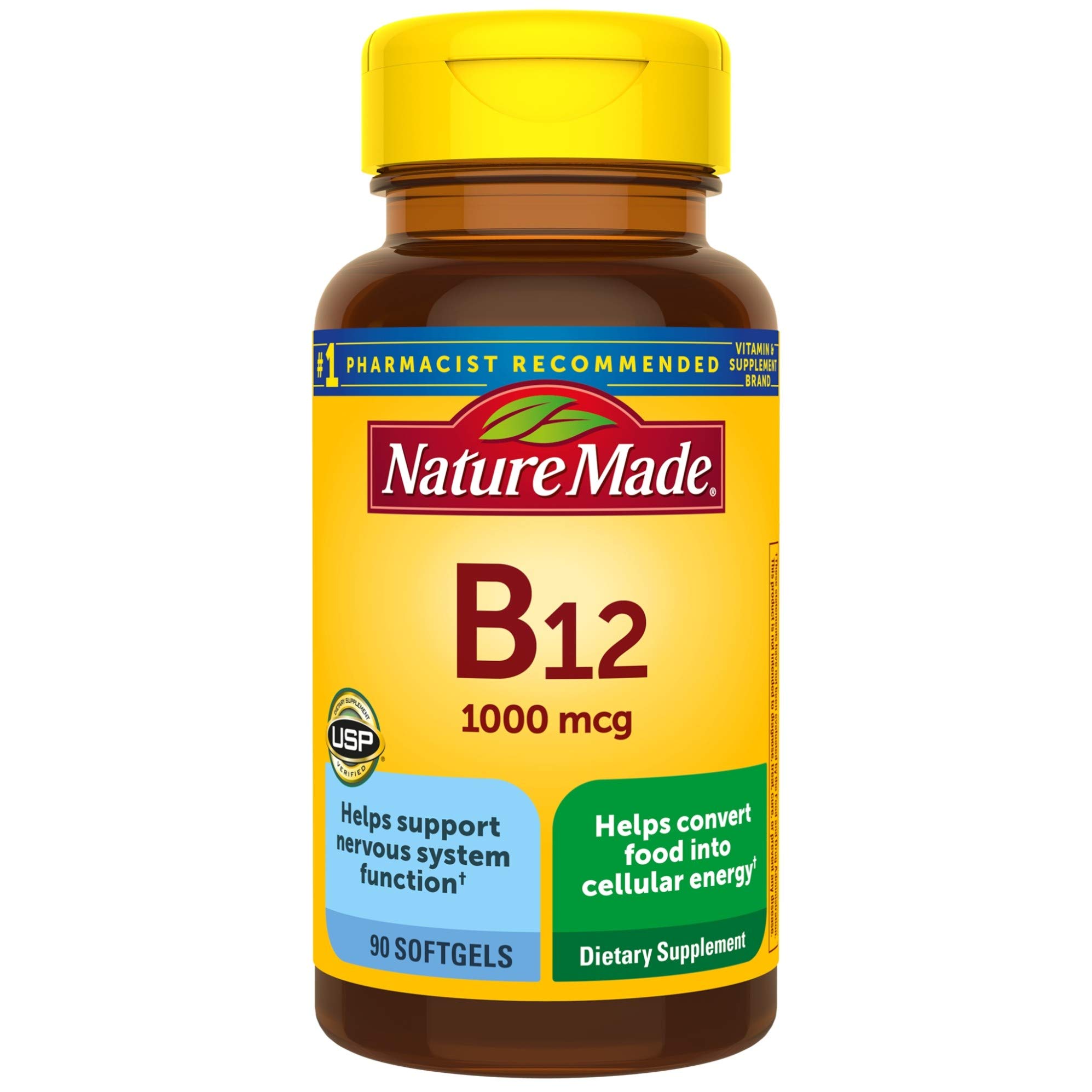 Foto 2 pulgar | Suplemento Nature Made Vitamina B12 1000 Mcg 90 Cápsulas - Venta Internacional