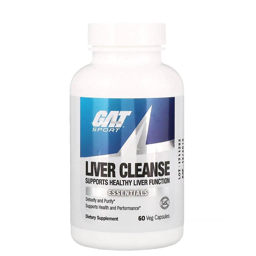Foto 2 pulgar | Protector Hepático Gat Liver Cleanse 60 Cápsulas