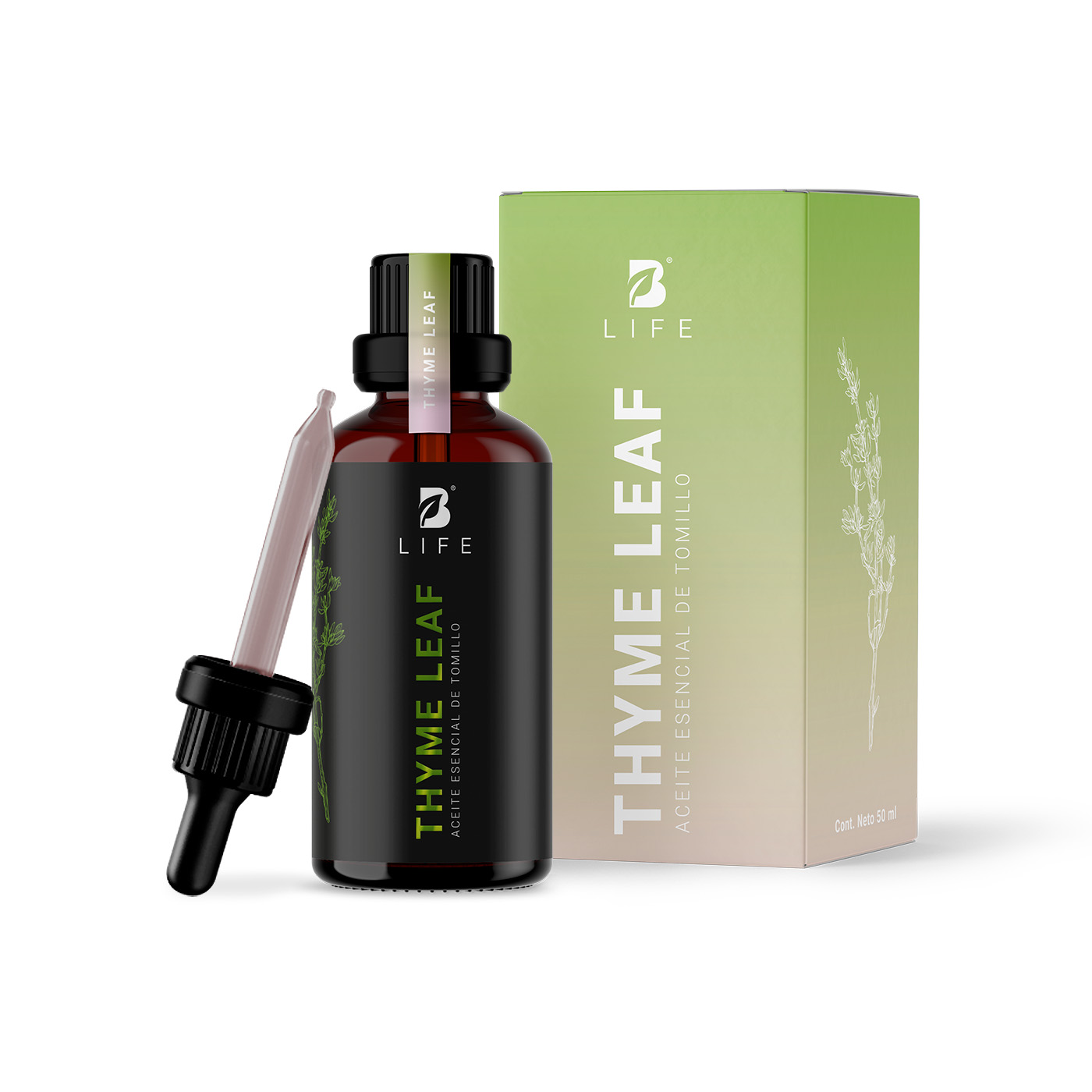 Foto 2 pulgar | Aceite Esencial de Tomillo B Life 50 ml