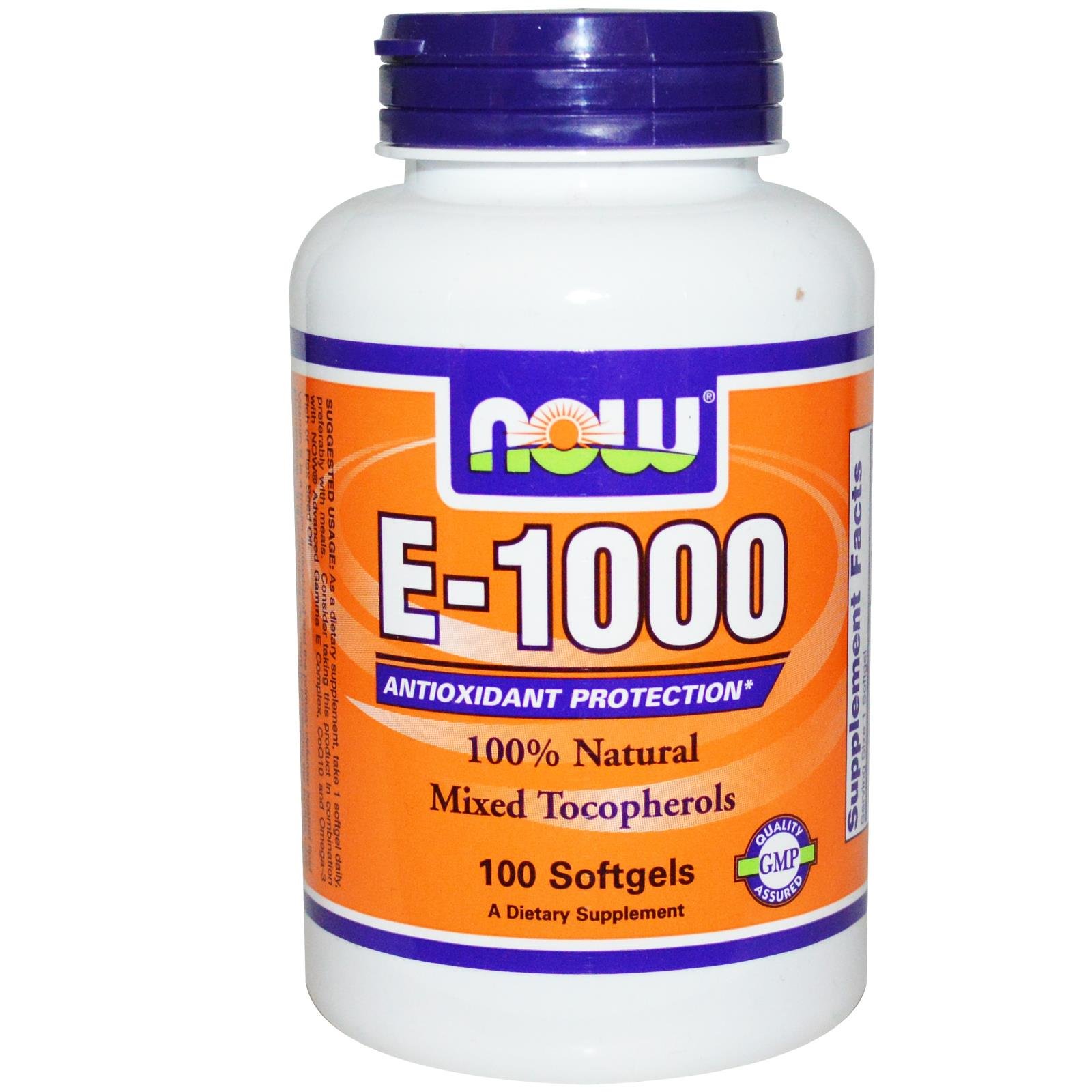 Foto 2 pulgar | Suplemento Now Foods E-1000 de 100 Cápsulas-Venta Internacional
