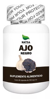 Foto 1 | Ajo Negro Natsa 60 Cápsulas