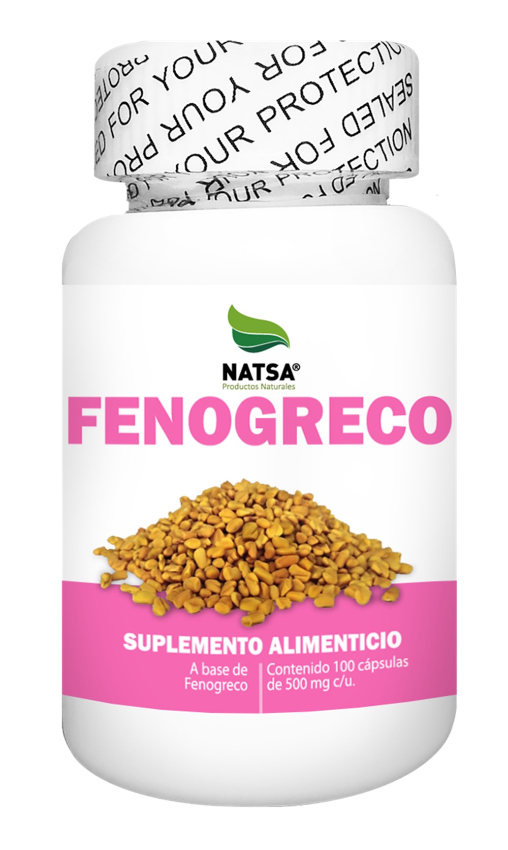 Foto 2 pulgar | Fenogreco Natsa 100 Cápsulas