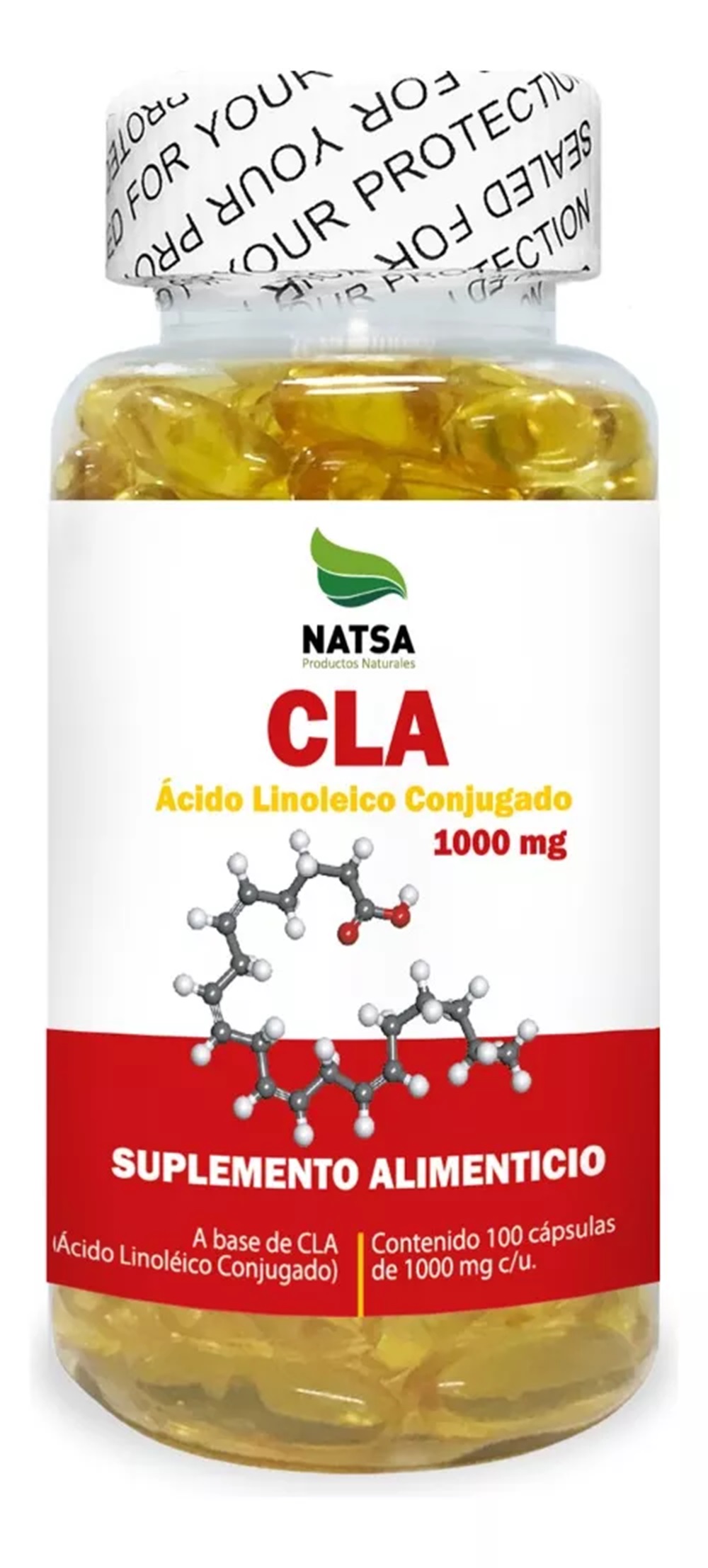 Foto 1 | Suplemento Alimenticio Cla Natsa 100 Cápsulas