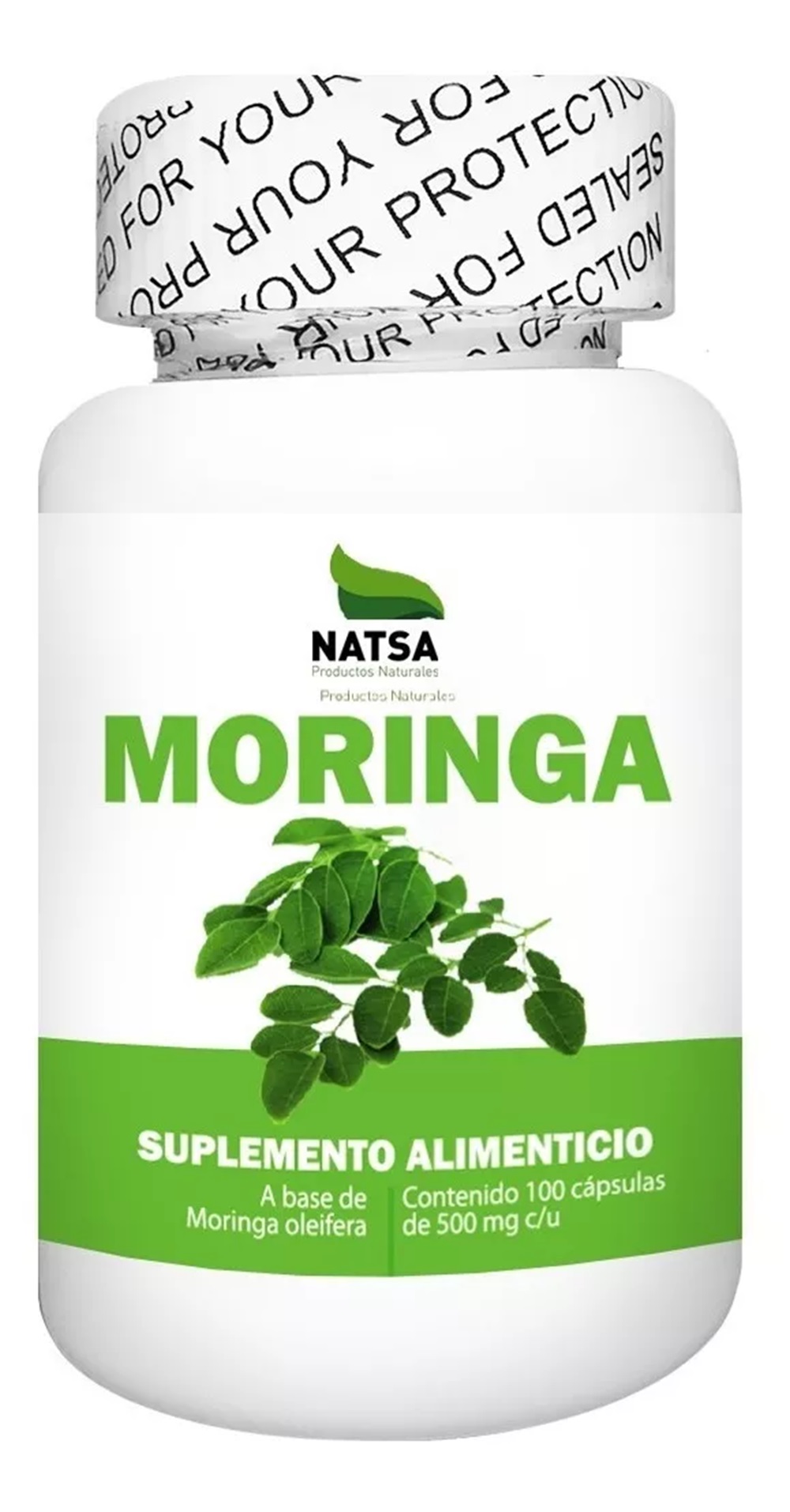 Foto 2 pulgar | Moringa Natsa 100 Cápsulas