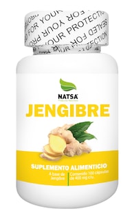 Foto 1 | Jengibre Natsa 100 Cápsulas