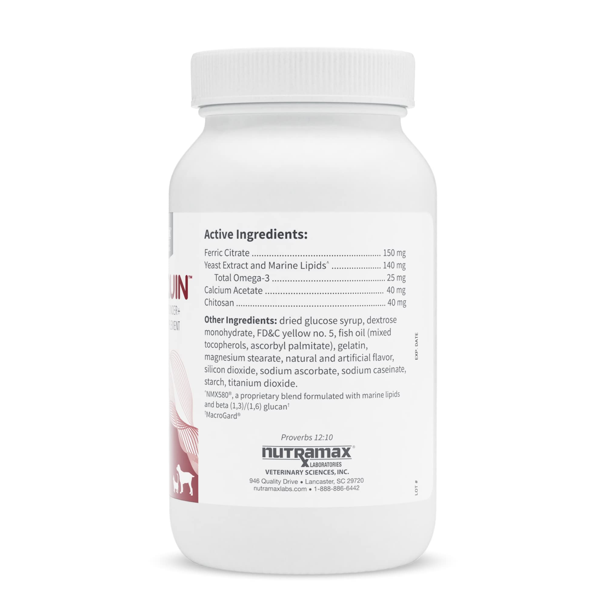 Foto 3 pulgar | Suplemento Naraquin De Nutramax Laboratories Para Perros Y Gatos, 60 Unidades - Venta Internacional.