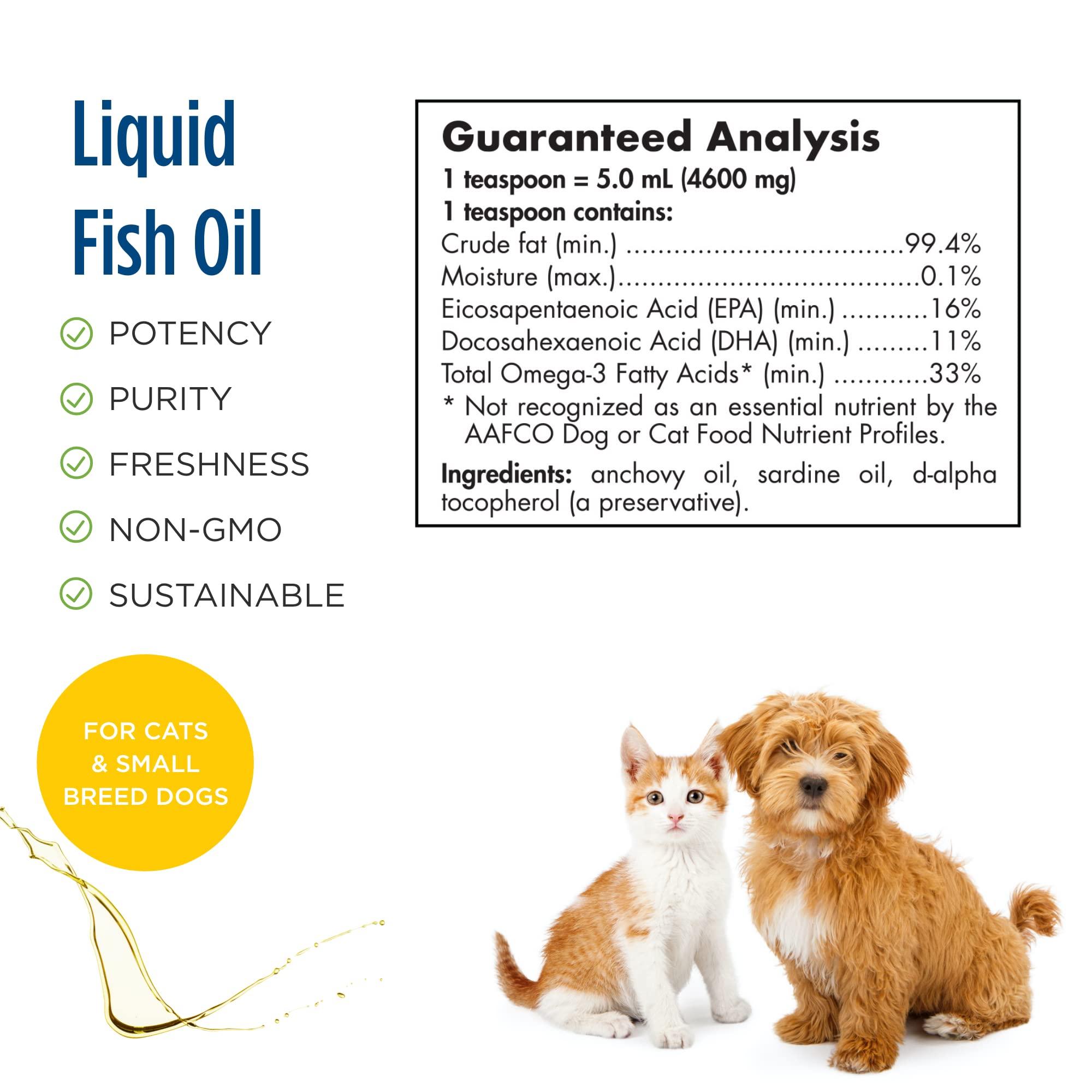 Foto 3 pulgar | Suplemento Nordic Naturals Omega-3 Para Mascotas, 60 Ml, 304 Mg De Omega-3 - Venta Internacional.