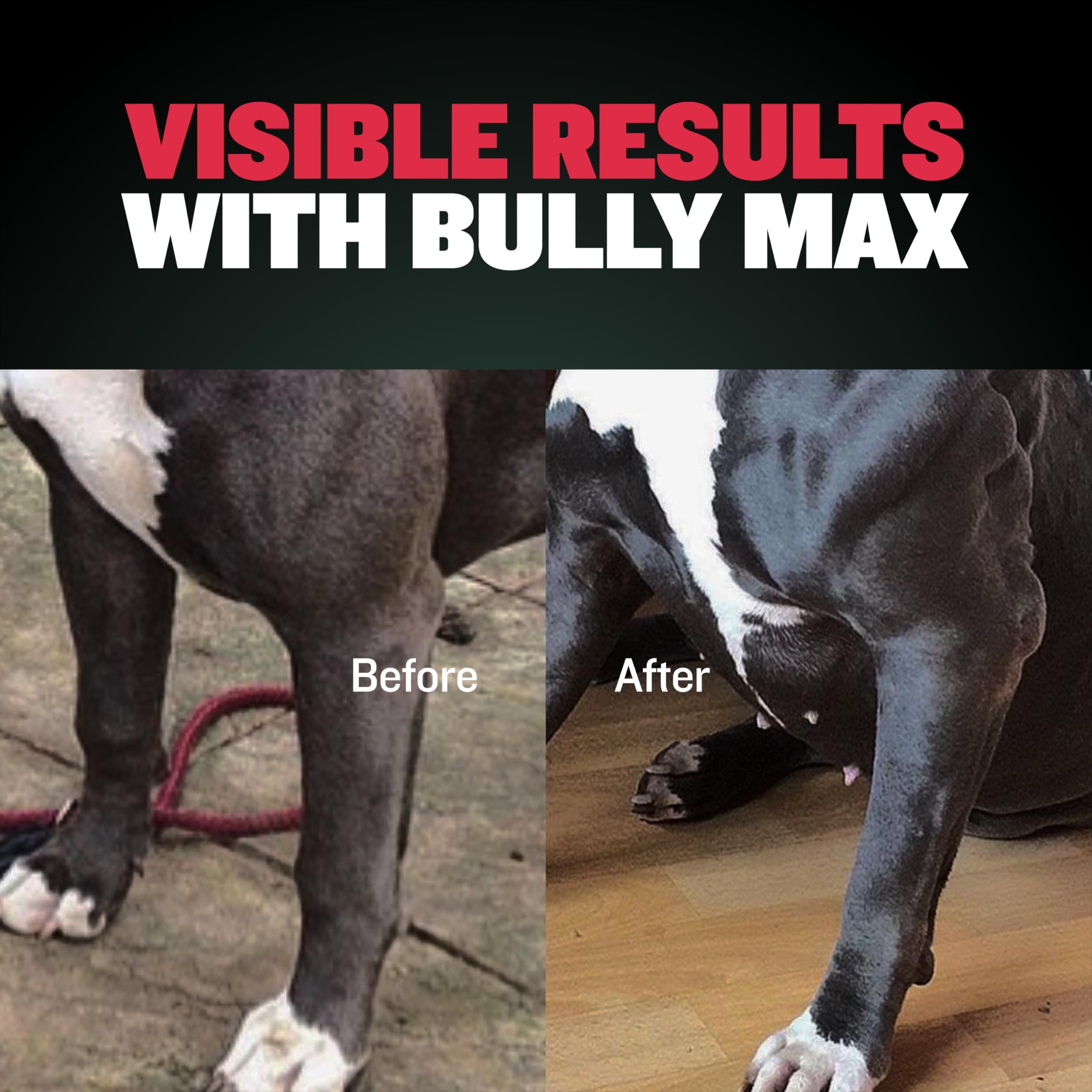 Foto 8 pulgar | Suplemento Bully Max 2 En 1 Muscle Builder Para Perros, 60 Comprimidos - Venta Internacional.