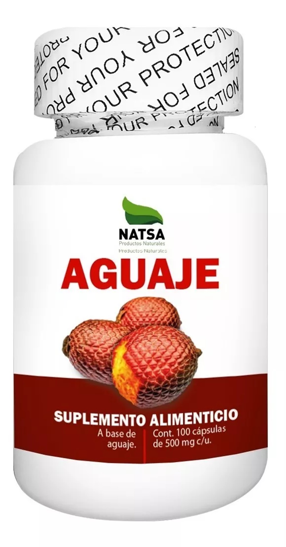 Foto 2 pulgar | Suplemento Alimenticio Aguaje Natsa 100 Cápsulas