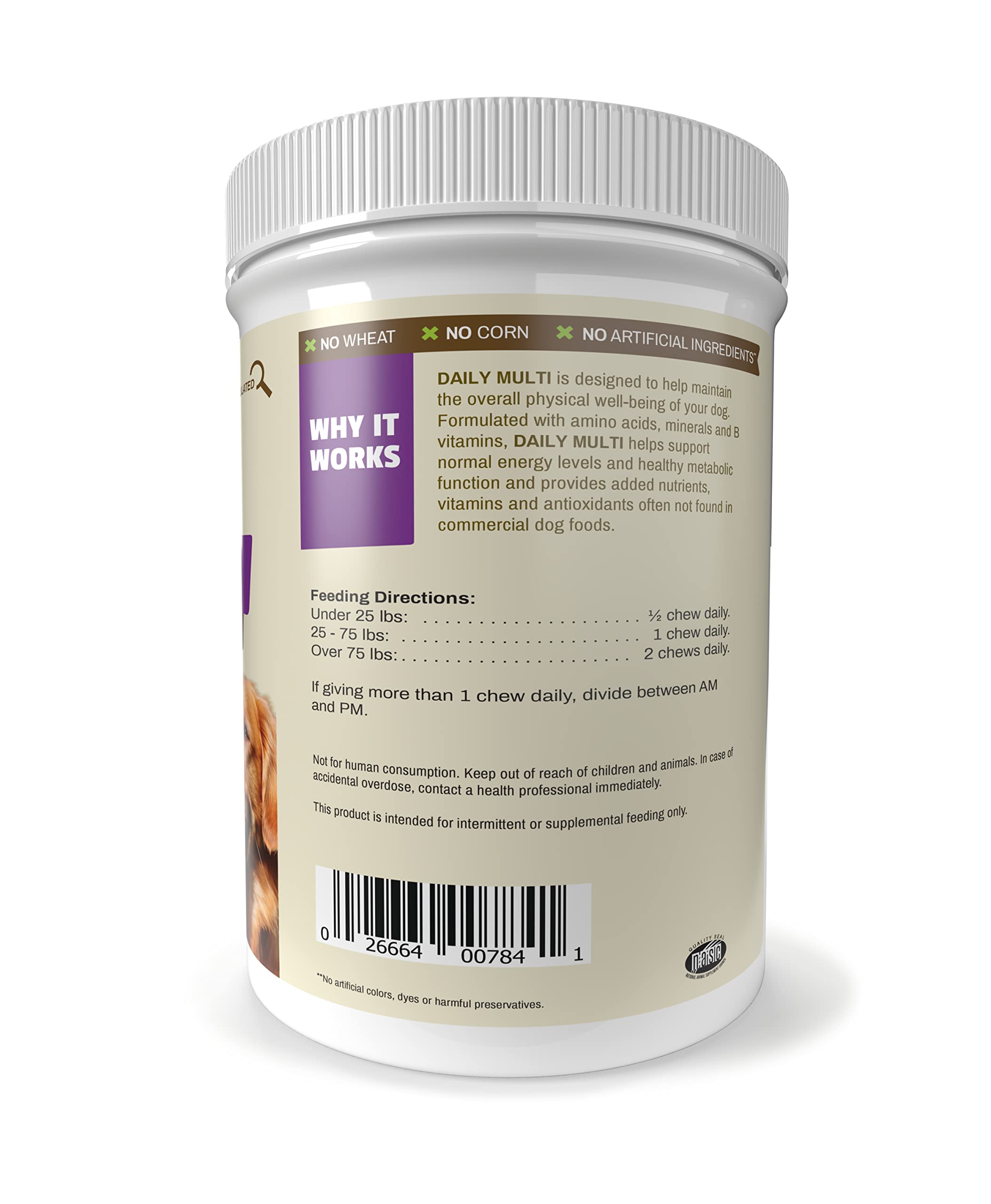 Foto 3 pulgar | Multivitamínico Diario Supplement Pet Naturals 150 Masticables Para Perros - Venta Internacional.