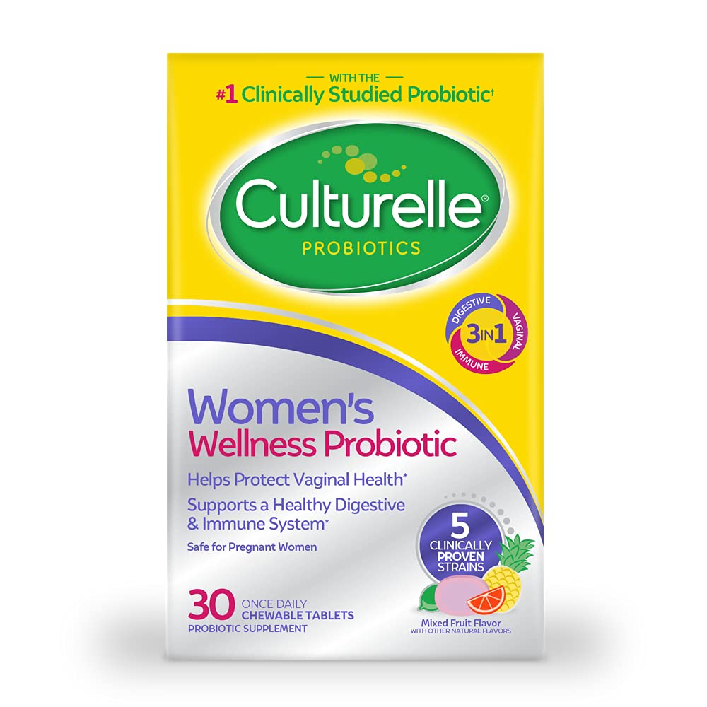 Foto 2 pulgar | Probiotics Culturelle Women's Wellness, Masticables, 30 Comprimidos - Venta Internacional.