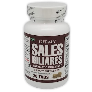 Foto 1 | Suplemento Dietético Germa Bilis Salts Para Apoyar El Hígado, 30 Tabletas - Venta Internacional.