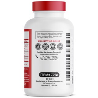 Foto 2 | Suplemento De Aceite De Krill Antártico Bronson, 1000 Mg, 60 Cápsulas Blandas - Venta Internacional.