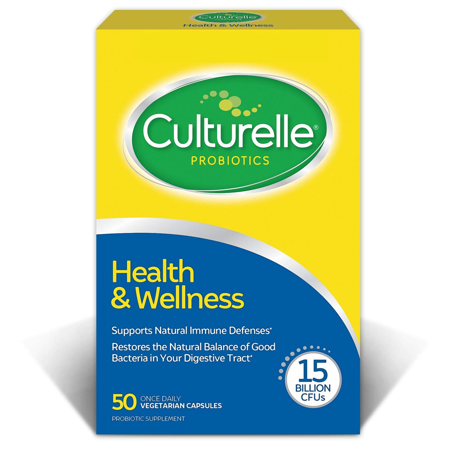 Suplemento Probiótico Culturelle Health & Wellness, 50 Unidades - Venta Internacional.