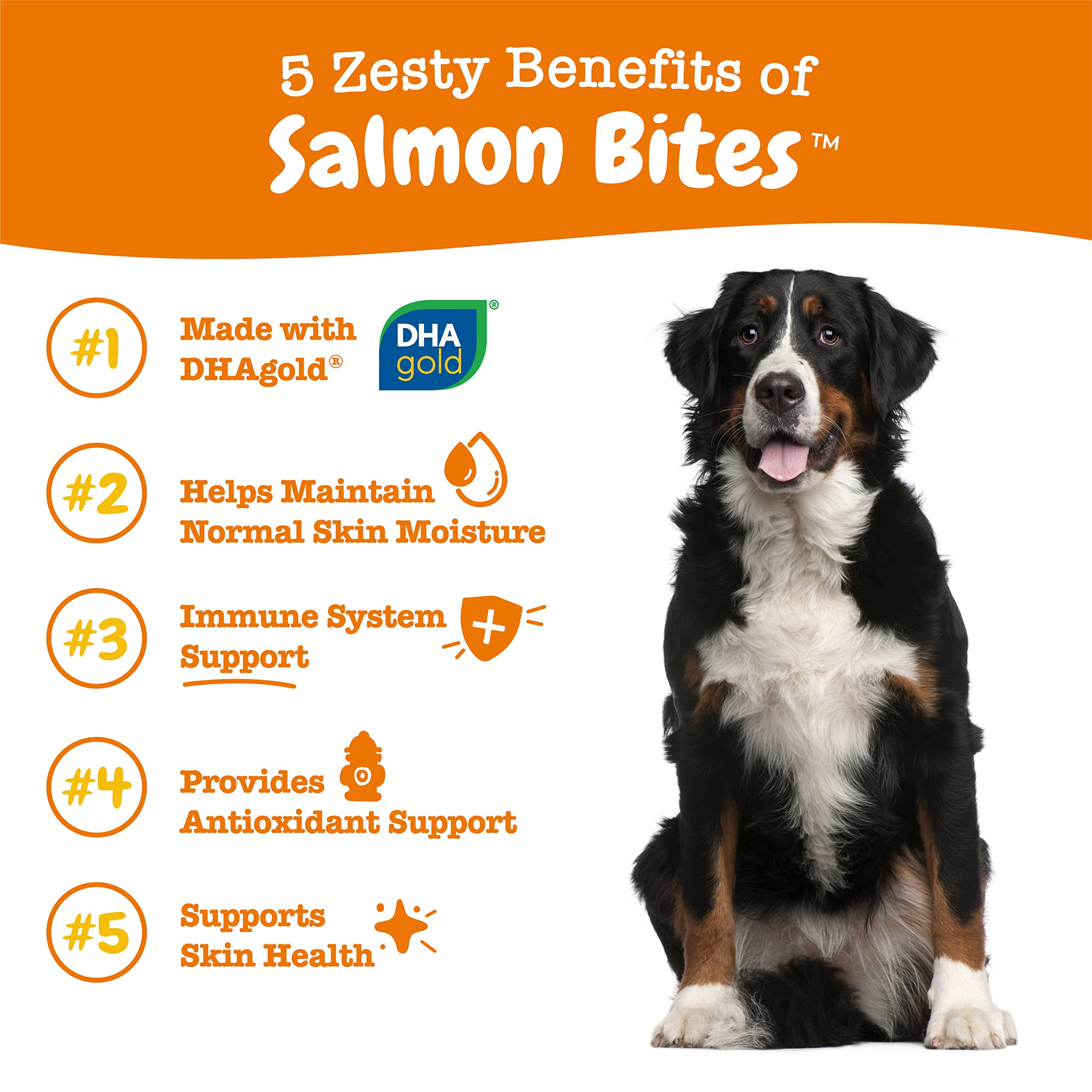 Foto 3 pulgar | Suplemento Para Perros Zesty Paws Salmon Bites Omega 3, 90 Unidades - Venta Internacional.