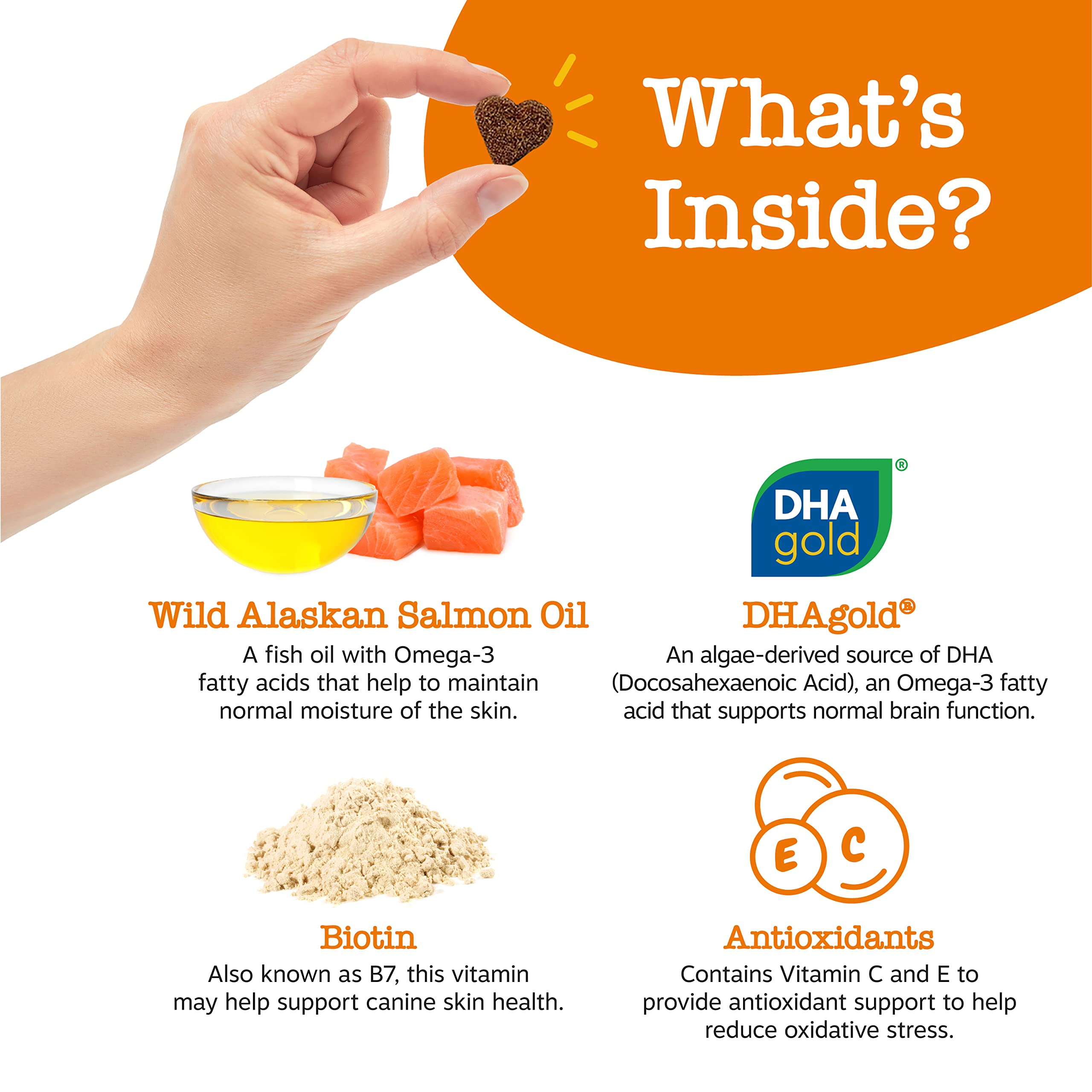 Foto 4 pulgar | Suplemento Para Perros Zesty Paws Salmon Bites Omega 3, 90 Unidades - Venta Internacional.