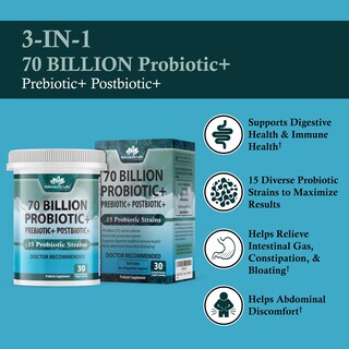 Foto 3 | Complementa Los Probióticos De Naturalife Labs Con 70 Mil Millones De Cfu (15 Cepas) - Venta Internacional.