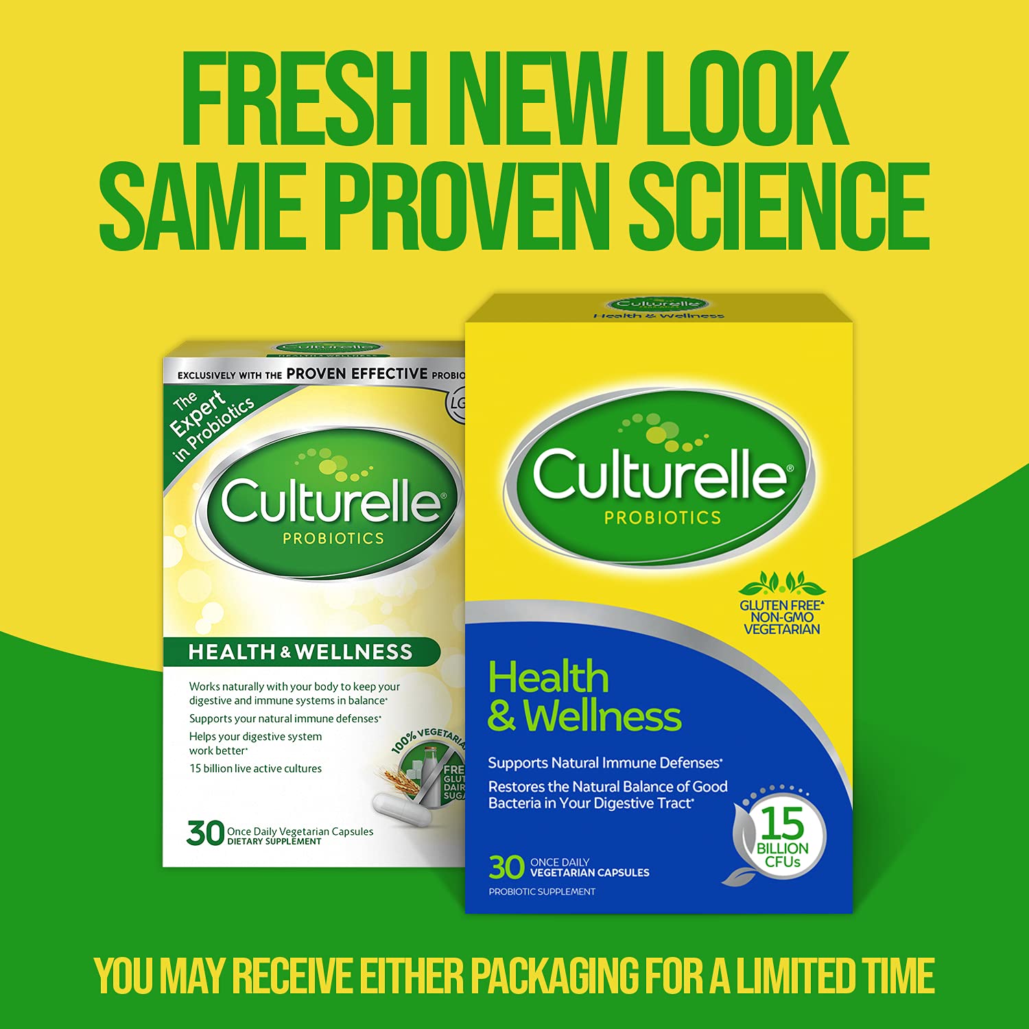 Foto 3 pulgar | Probiotic Culturelle Health & Wellness 30 Cuenta Con 15 Mil Millones De Cfu - Venta Internacional.