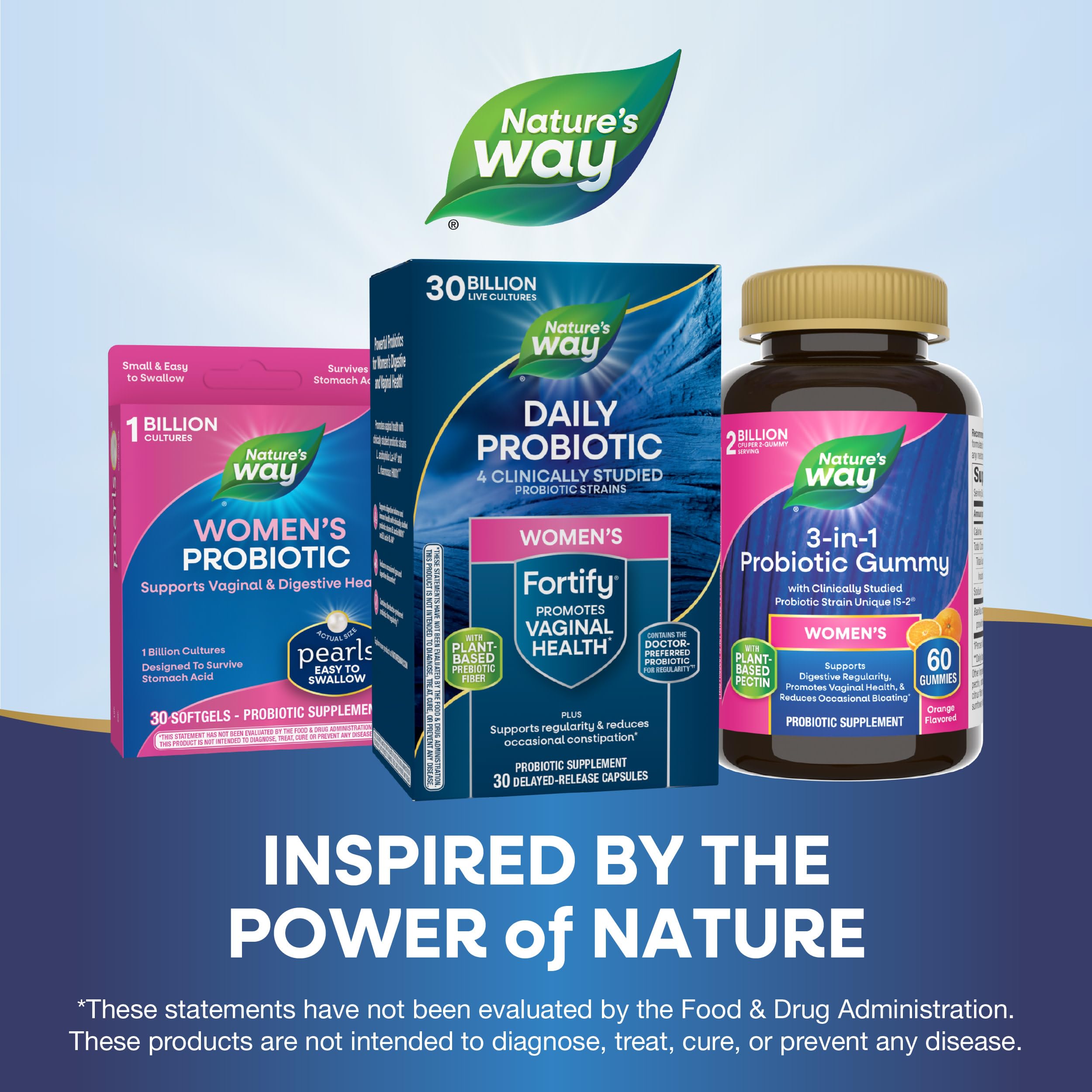 Foto 8 pulgar | Suplemento Nature's Way Fortify Probiotics Women 30 Cápsulas - Venta Internacional.