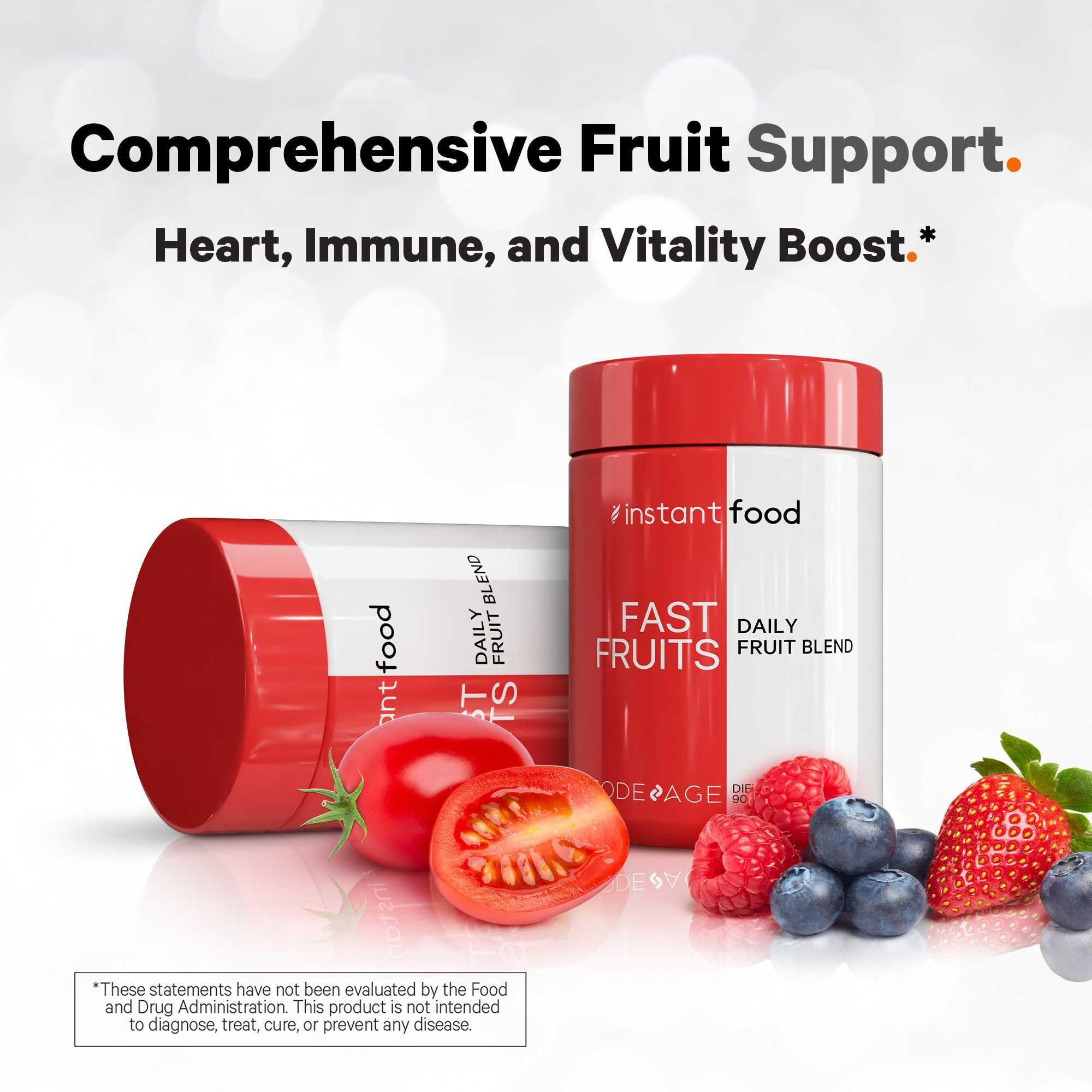 Foto 6 | Suplemento Codeage Instantfood Fast Fruits 90 Cápsulas - Venta Internacional.