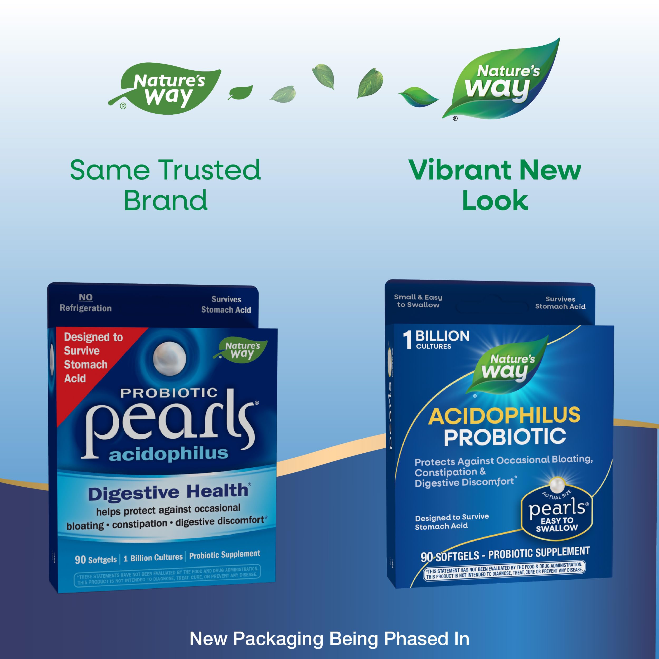 Foto 2 | Suplemento Nature's Way Acidophilus Probiotic Pearls 90 Cápsulas Blandas - Venta Internacional.