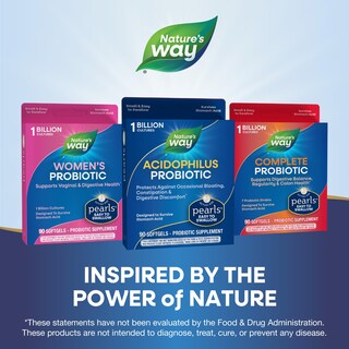 Foto 7 | Suplemento Nature's Way Acidophilus Probiotic Pearls 90 Cápsulas Blandas - Venta Internacional.