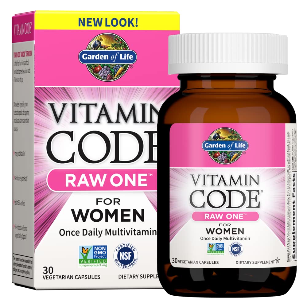 Foto 2 pulgar | Multivitamínico Garden Of Life Vitamin Code Raw One Para Mujer, 30 Unidades - Venta Internacional.