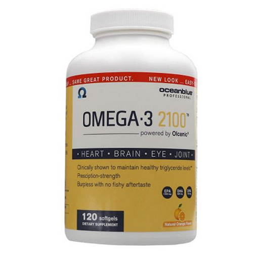 Suplemento Ocean Blue Professional Omega-3 2100 120 Cápsulas Blandas - Venta Internacional.