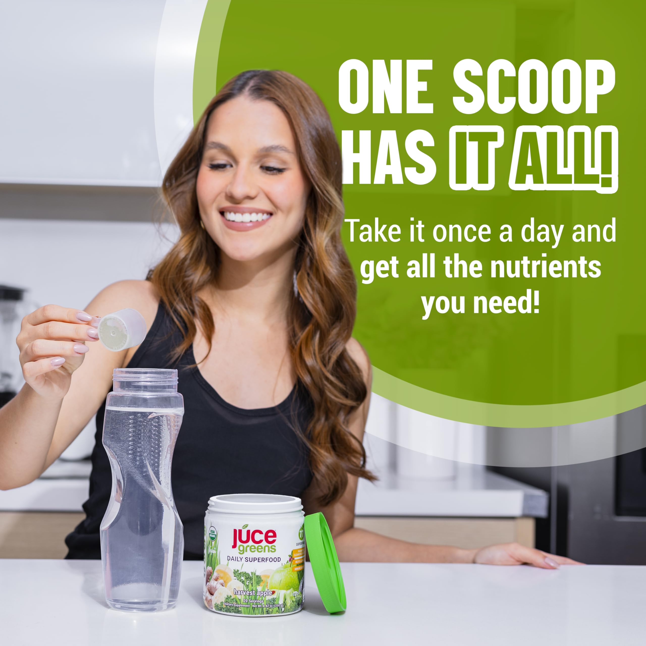 Foto 8 pulgar | Suplemento Terra Kai Organics Juce Green Superfood En Polvo, 230 G - Venta Internacional.