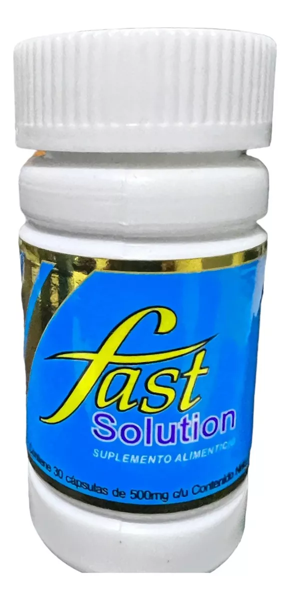 Foto 2 pulgar | Fast Solution Plus 30 Cápsulas
