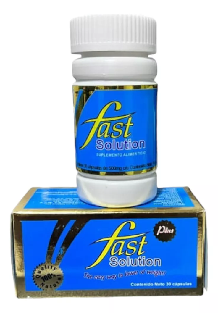 Foto 2 | Fast Solution Plus 30 Cápsulas