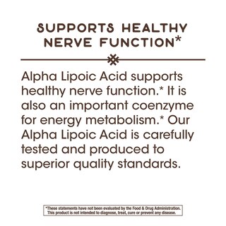 Foto 2 | Suplemento De Ácido Alfa Lipoico Nature's Way 600 Mg 60 Cápsulas - Venta Internacional.