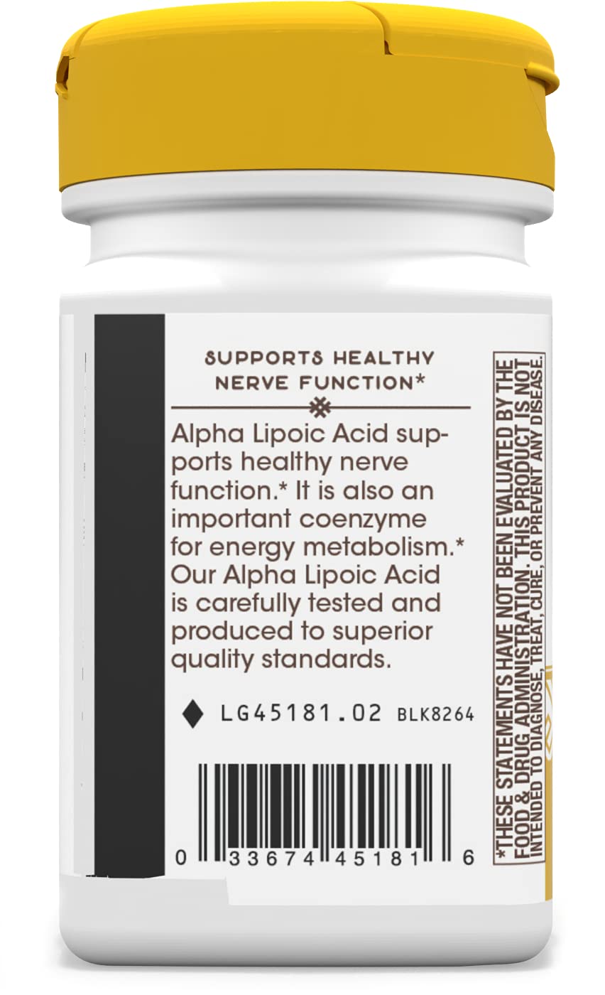 Foto 8 pulgar | Suplemento De Ácido Alfa Lipoico Nature's Way 600 Mg 60 Cápsulas - Venta Internacional.
