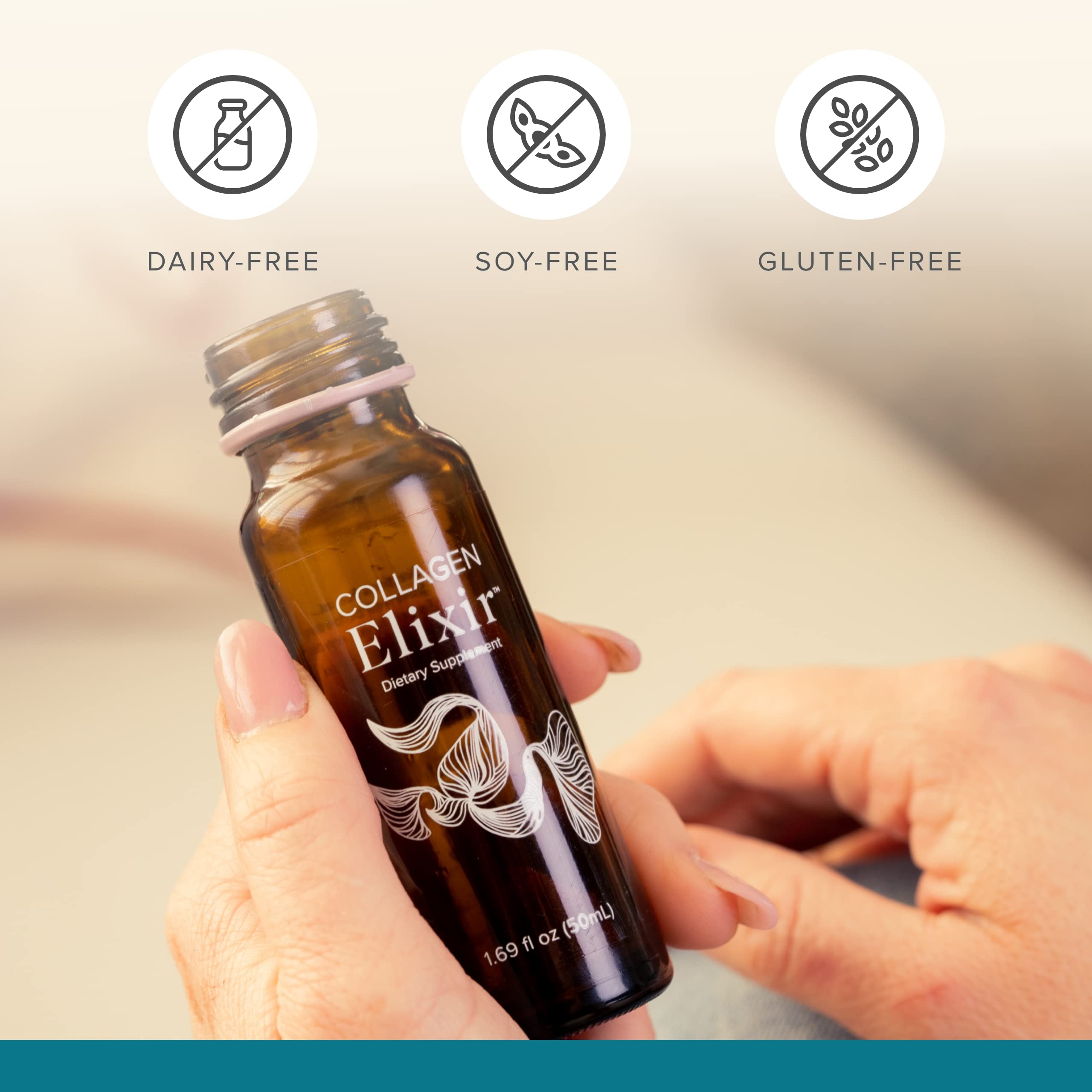 Foto 5 pulgar | Bebida De Colágeno Isagenix Collagen Elixir 50 Ml Con Vitamina C - Venta Internacional.