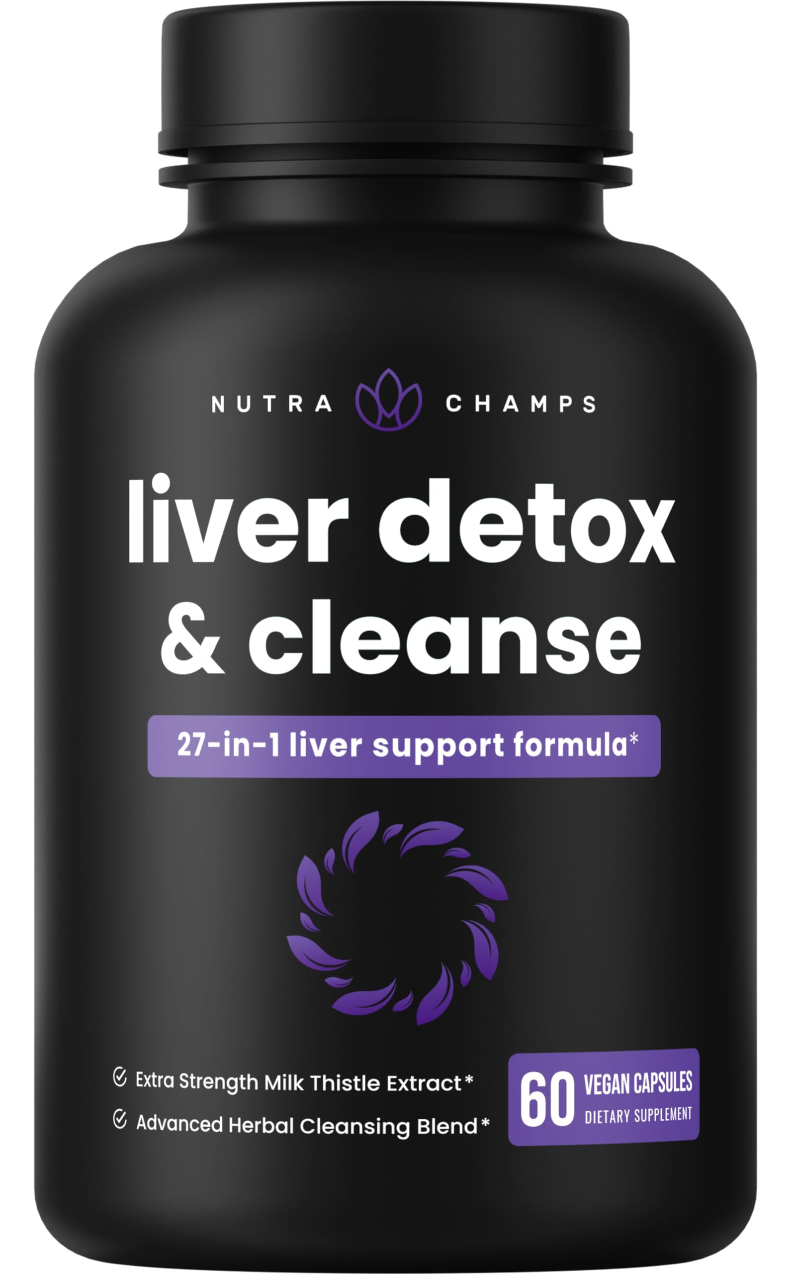 Foto 2 pulgar | Suplemento De Limpieza Hepática Nutrachamps Detox & Repair 60 Cápsulas - Venta Internacional.