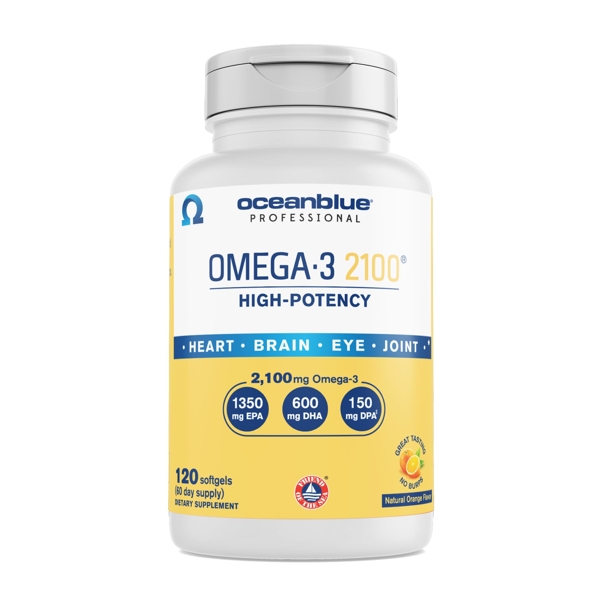 Foto 2 pulgar | Suplemento Oceanblue Professional Omega-3 2100 120 Unidades - Venta Internacional.