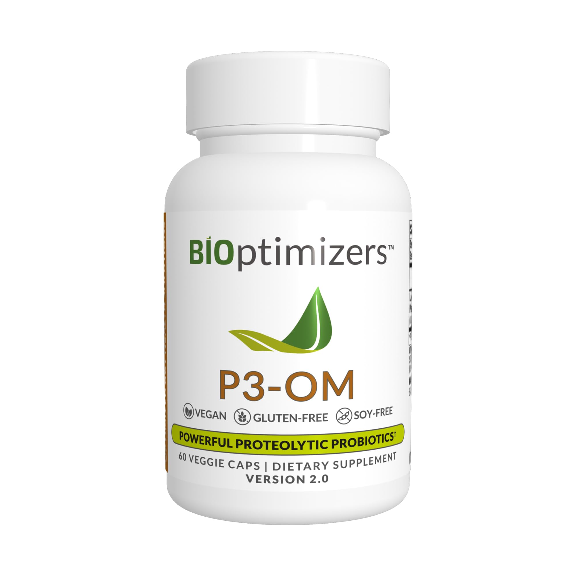 Foto 2 pulgar | Suplemento De Prebióticos Y Probióticos Proteolíticos Bioptimizers P3-om - Venta Internacional.