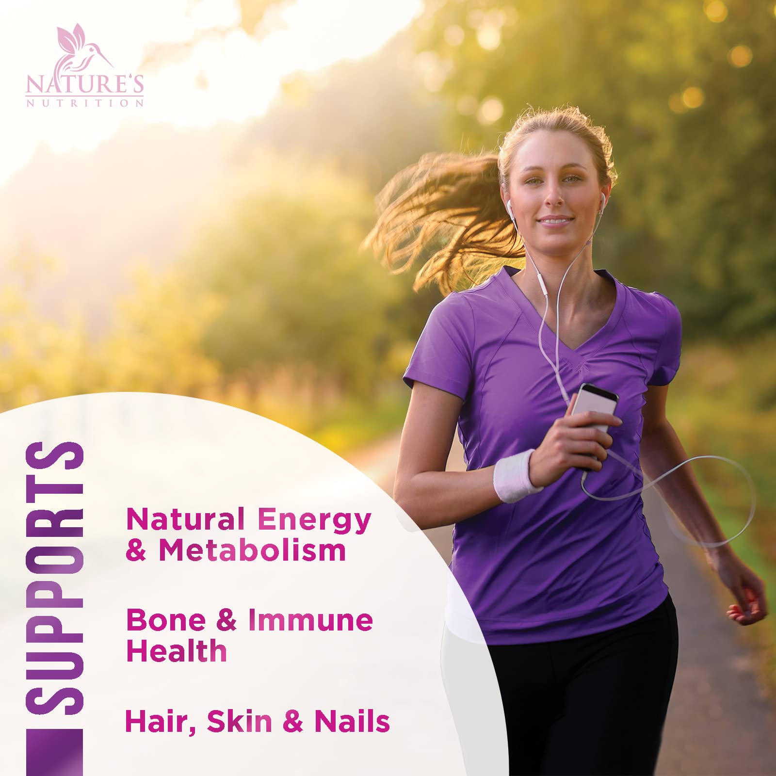 Foto 7 pulgar | Multivitamínico Nature's Nutrition Para Mujeres Mayores De 30 Años Con A, C, D, E, B6, B12 - Venta Internacional.