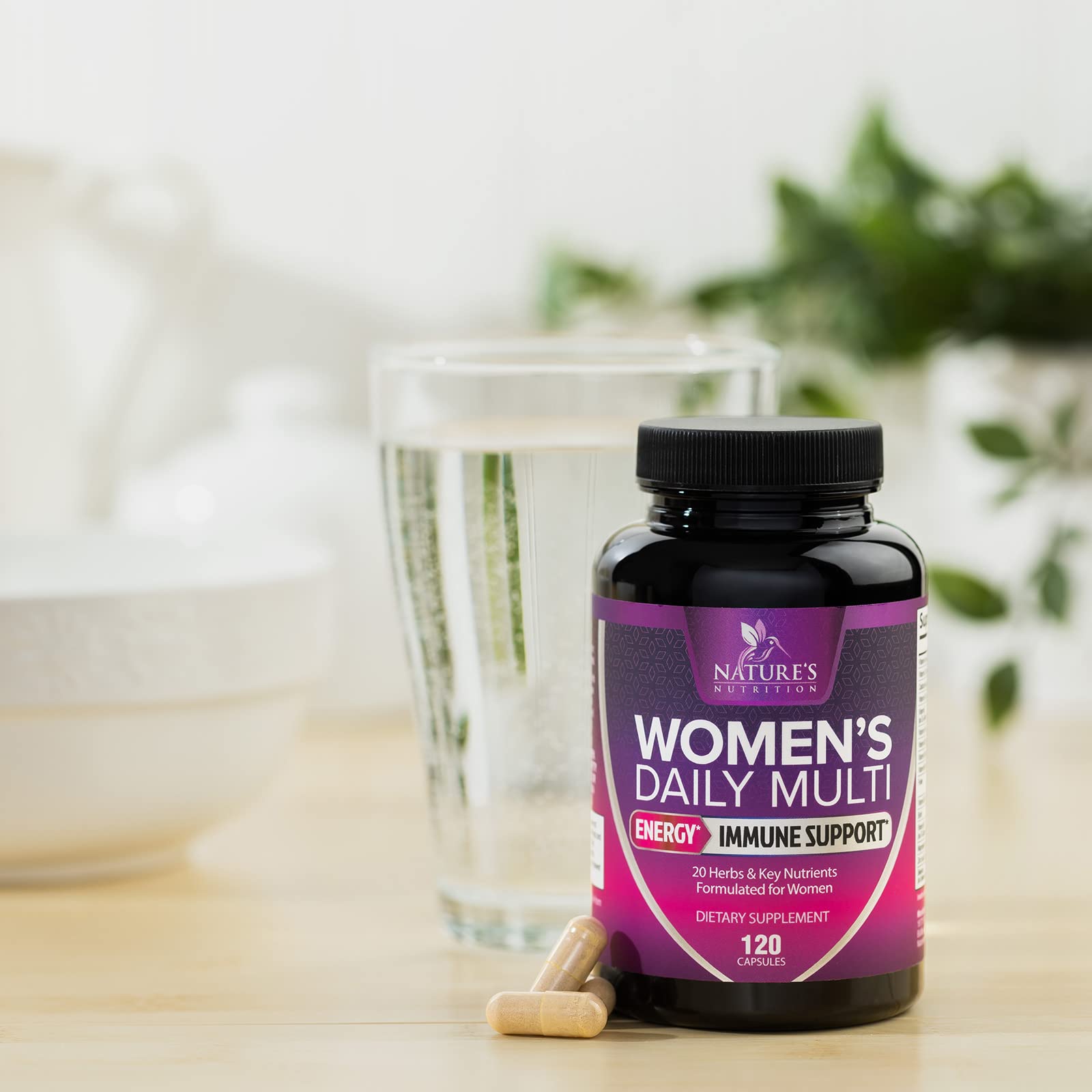Foto 8 pulgar | Multivitamínico Nature's Nutrition Para Mujeres Mayores De 30 Años Con A, C, D, E, B6, B12 - Venta Internacional.