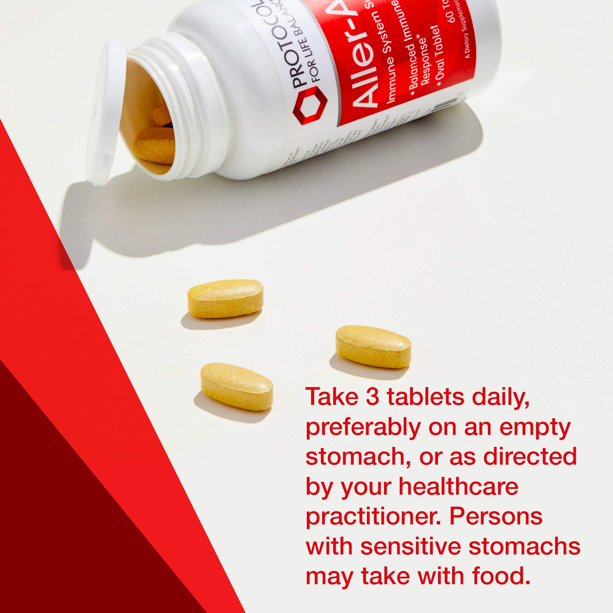 Foto 5 pulgar | Supplement Protocol Aller-all Immune Respiratory Support 60 Comprimidos - Venta Internacional.