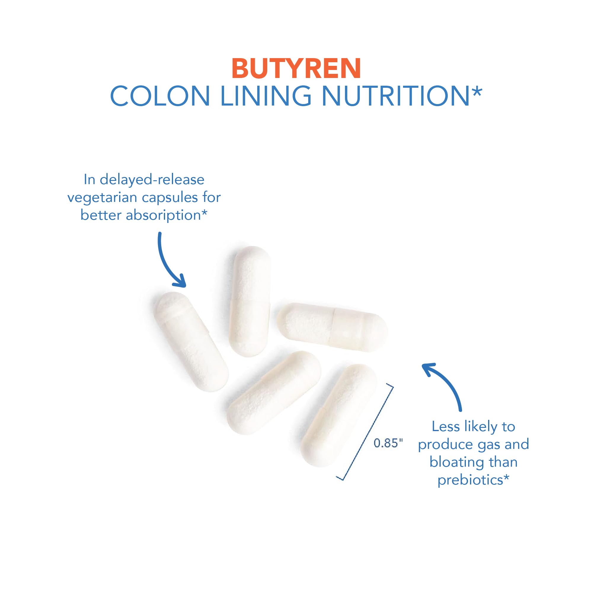 Foto 4 pulgar | Supplement Allergy Research Group, Butirato De Butireno, 100 Cápsulas - Venta Internacional.